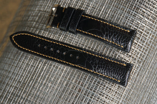 Black Ostrich Leg