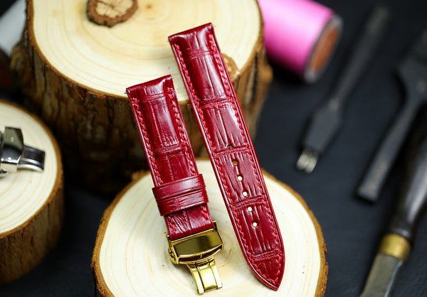 Burgundy Wine Alligator