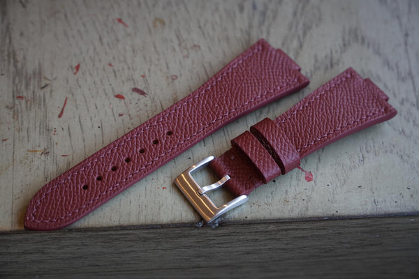 Burgundy Epsom Middle Cut