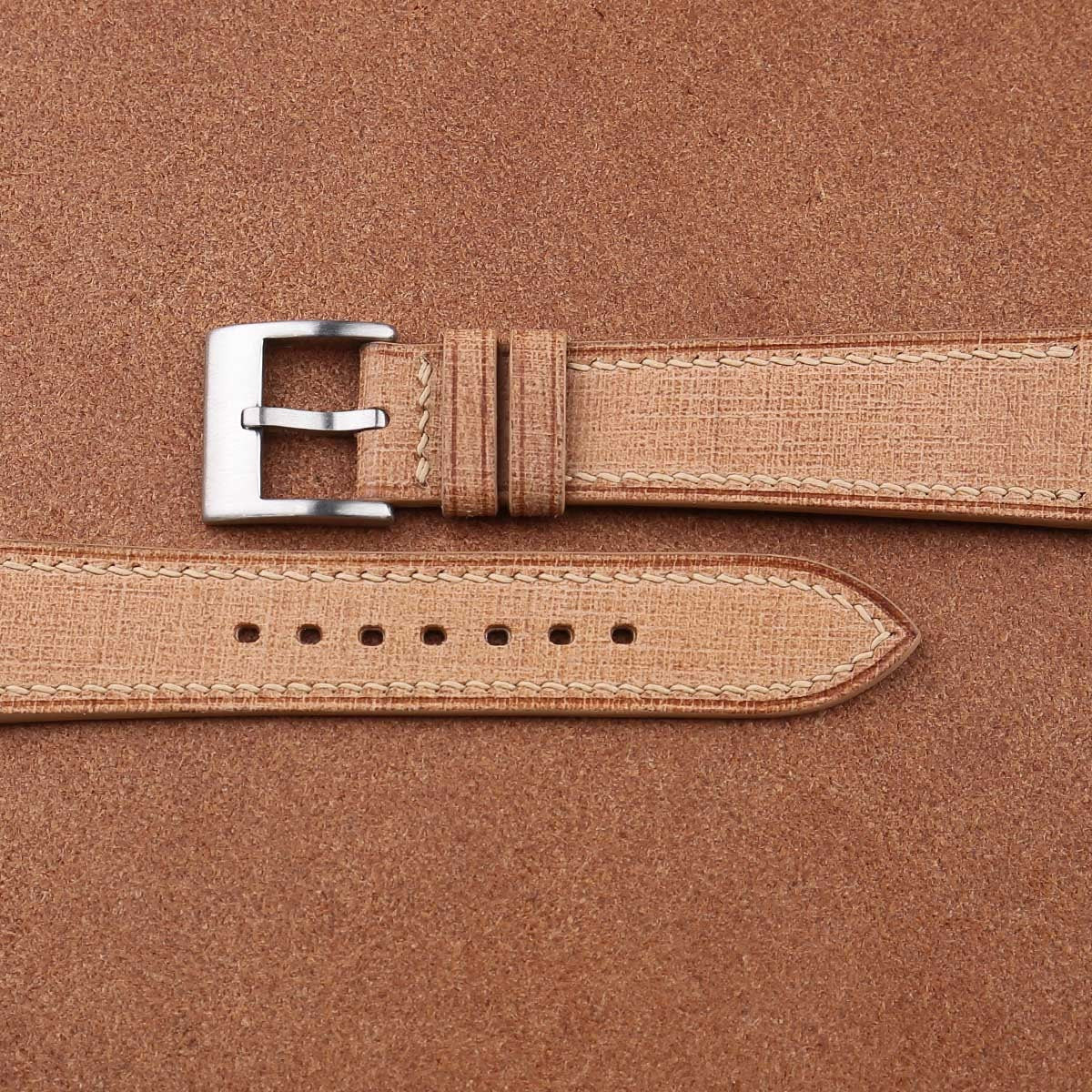 beige babele leather watch strap – photo 3