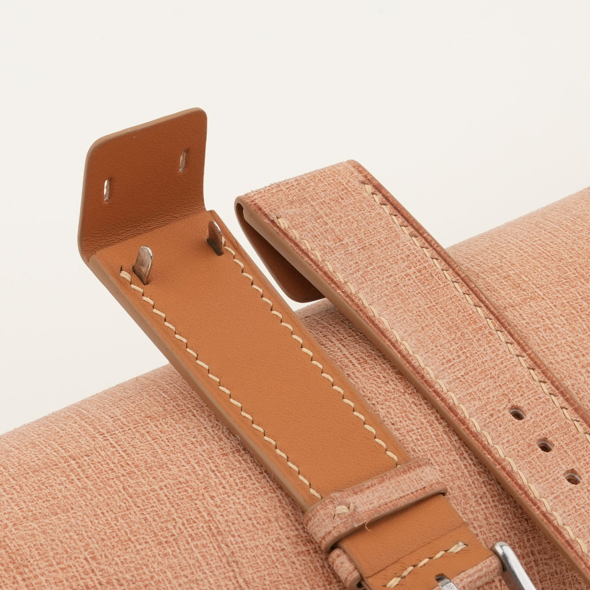 beige babele leather watch strap – photo 3