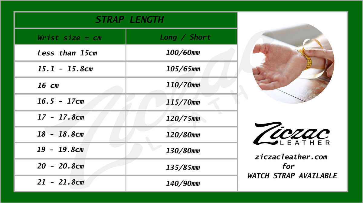 black epsom leather watch strap – photo 5