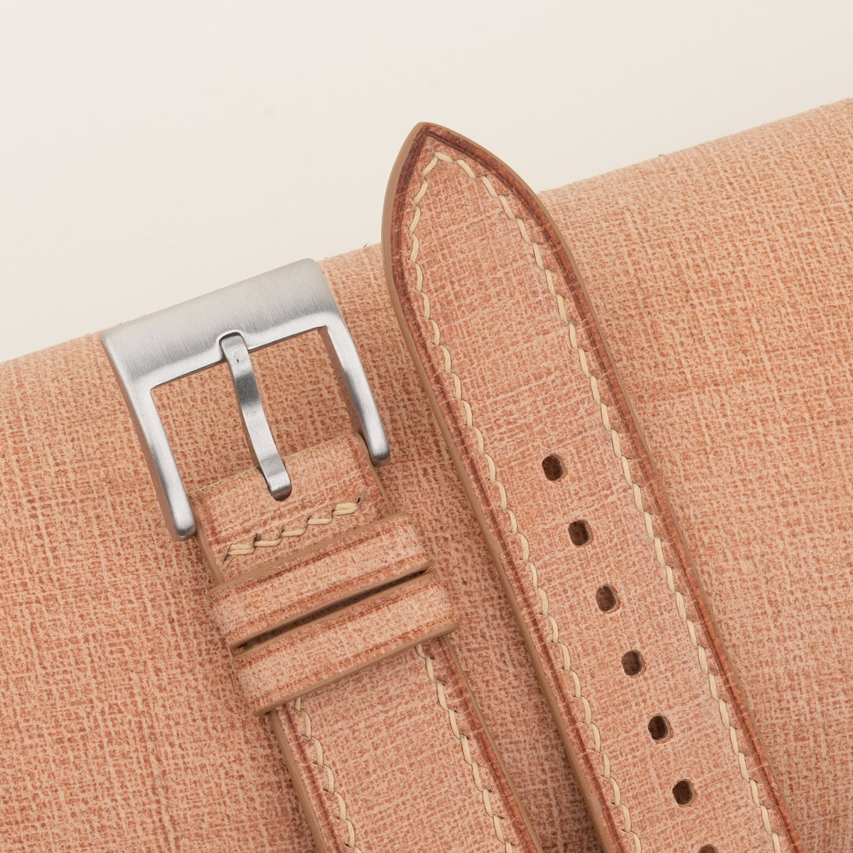 beige babele leather watch strap – photo 6