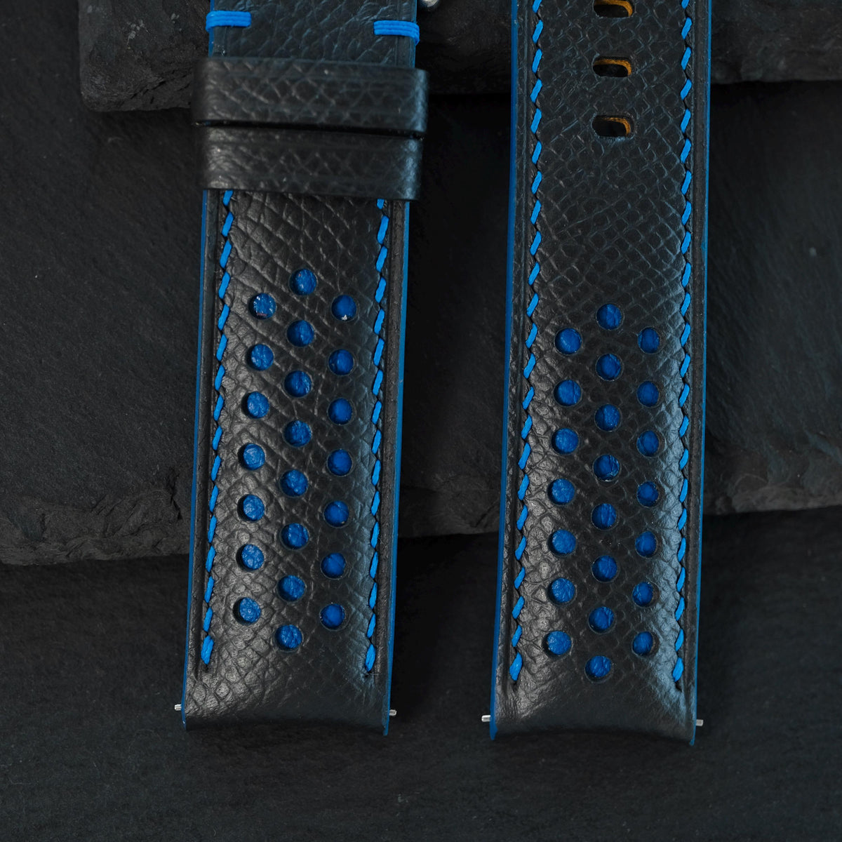 black & blue epsom leather watch strap – photo 7