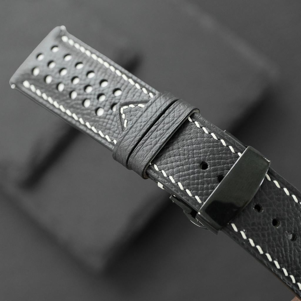black epsom leather watch strap – photo 6