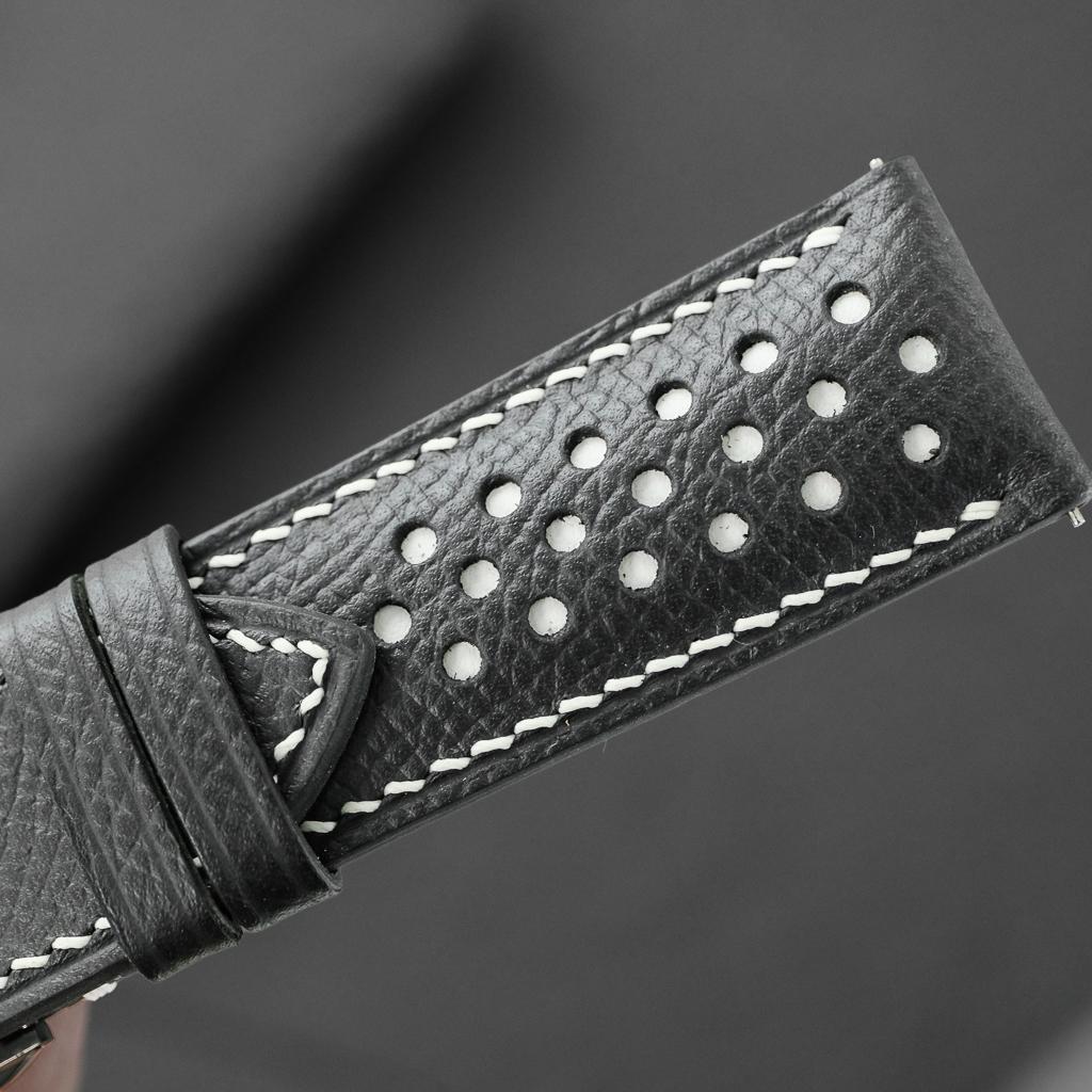 black epsom leather watch strap – photo 8