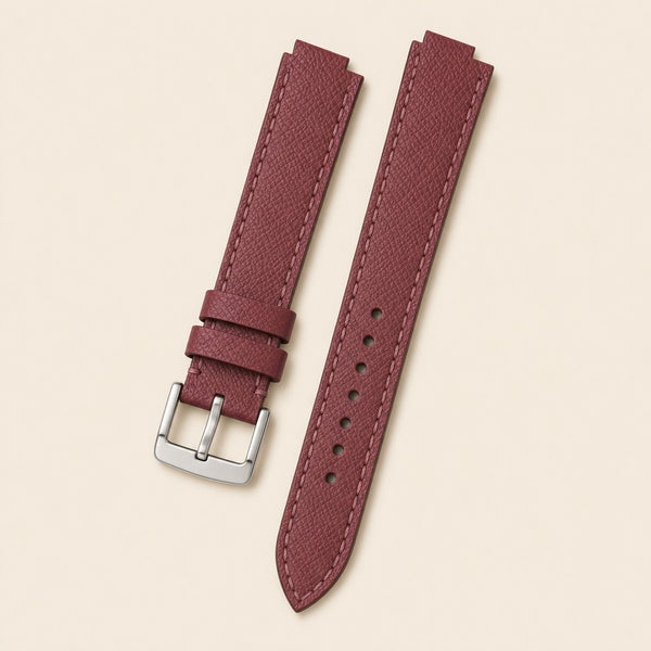 Burgundy Epsom Middle Cut