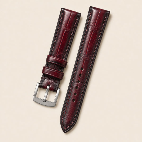 Patina Bordeaux Alligator