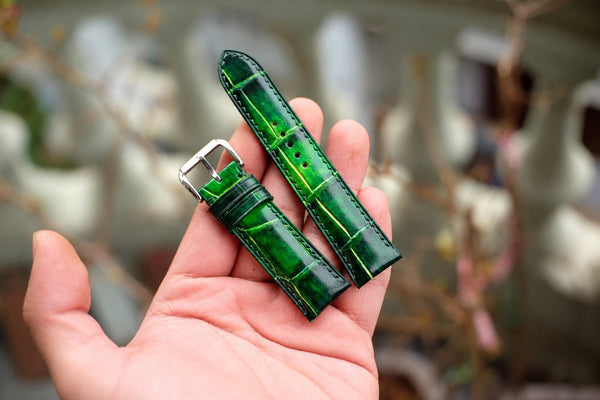 Patina Green Alligator