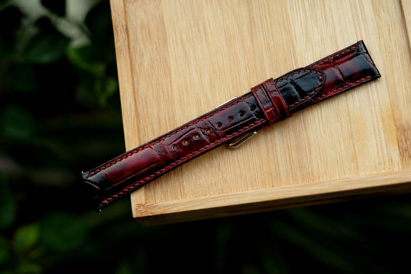 Patina Red Alligator