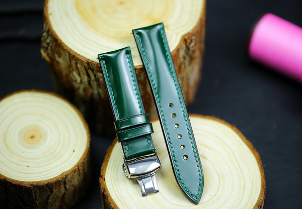 Emerald Green & Green Shell Cordovan