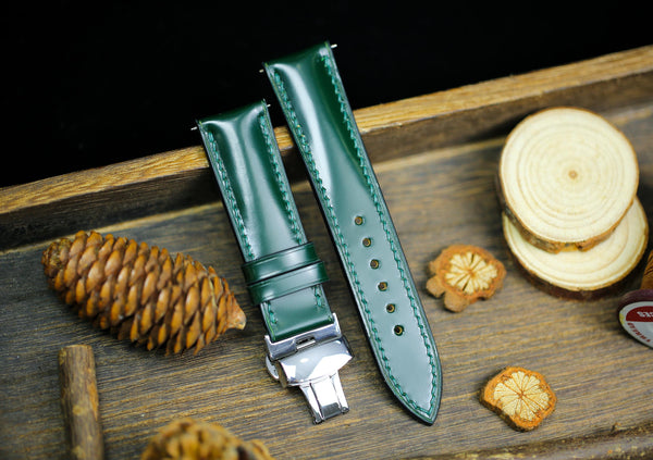 Medium Army Green Shell Cordovan
