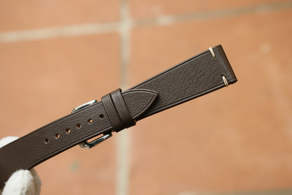 brown swift leather watch strap – photo 3