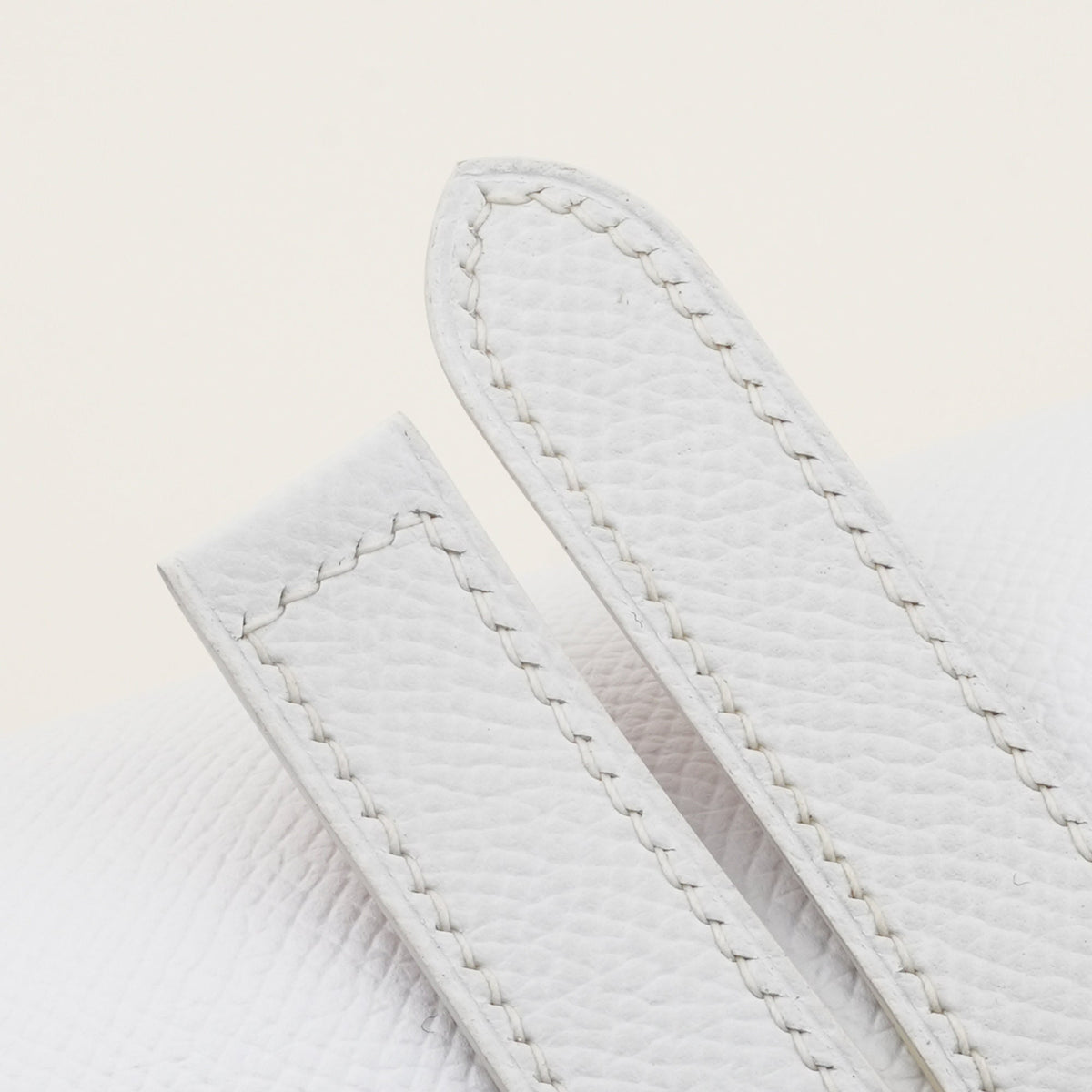 white epsom leather watch strap – photo 4