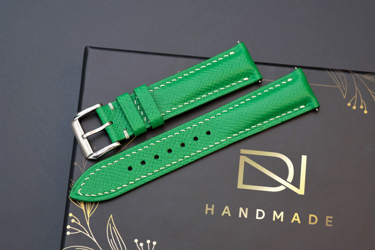 light green epsom leather watch strap – photo 4
