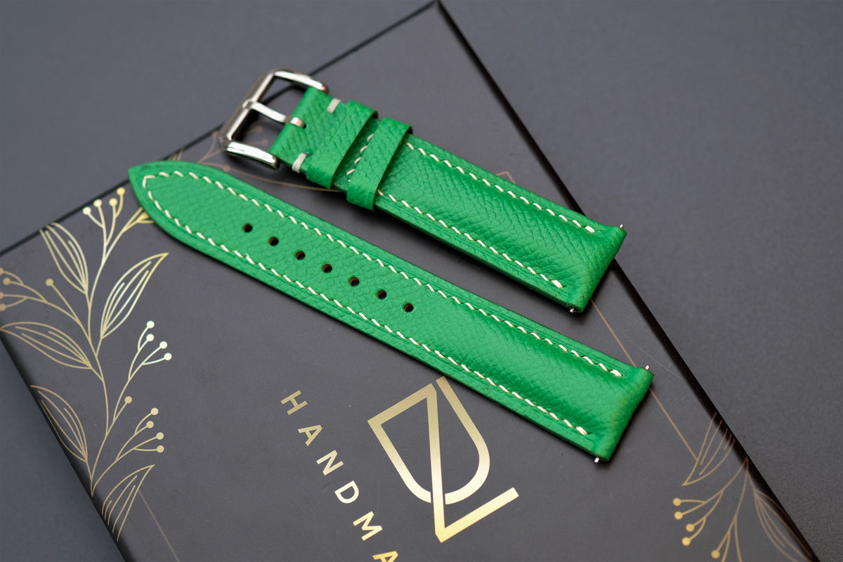 light green epsom leather watch strap – photo 5