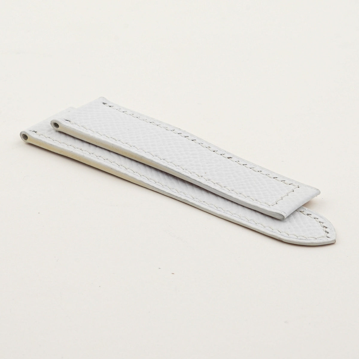 white epsom leather watch strap – photo 5