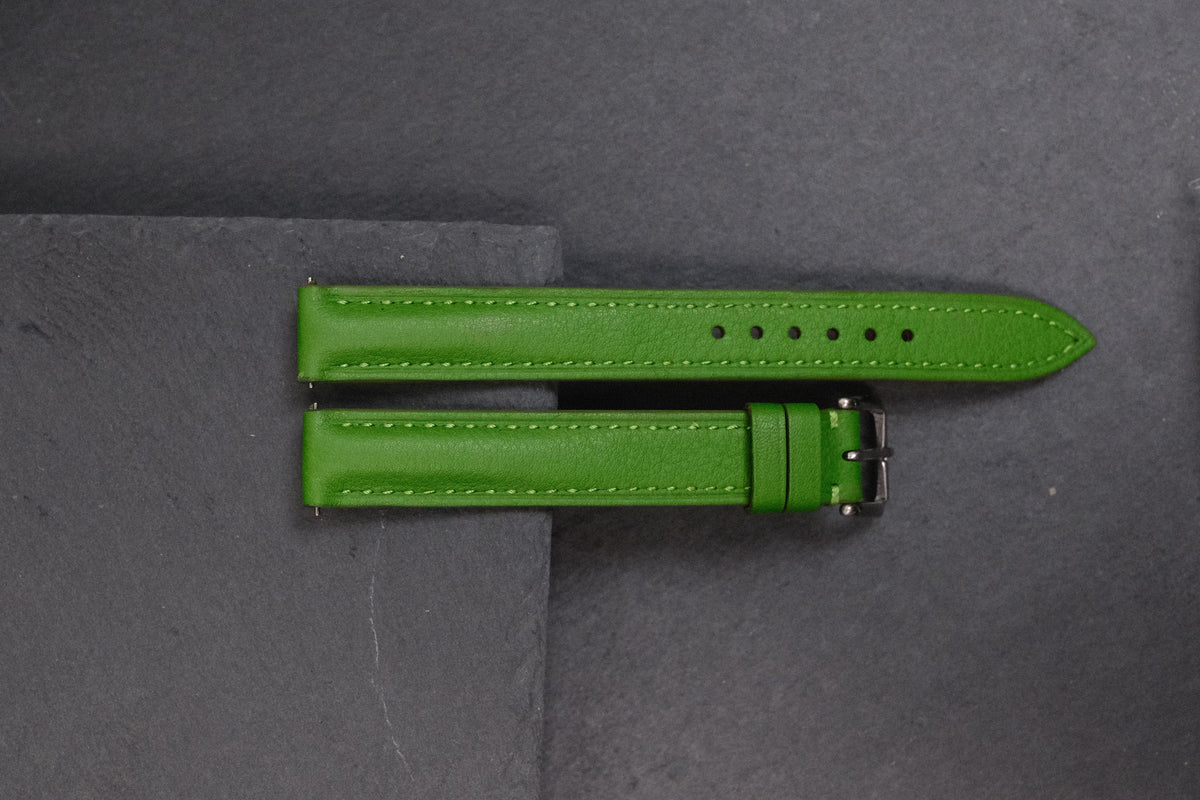 green swift leather watch strap – photo 3