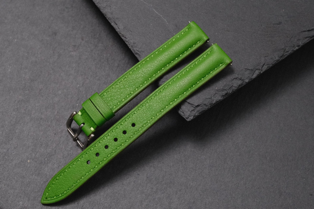 green swift leather watch strap – photo 4