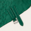 Green Ostrich Leather Watch Strap