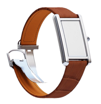 Fixed 2 sides watch strap style