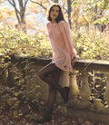 LOUISETTE DRESS -- PINK HYDRANGEA