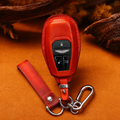 Custom Leather Key Fob Cover Compatible with Aston Martin DB9, DB11 and Vantage