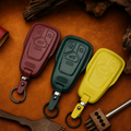Custom Leather Key Fob Cover Compatible with Audi A4, A5, A6, A7, A8, Q5, S4, S5