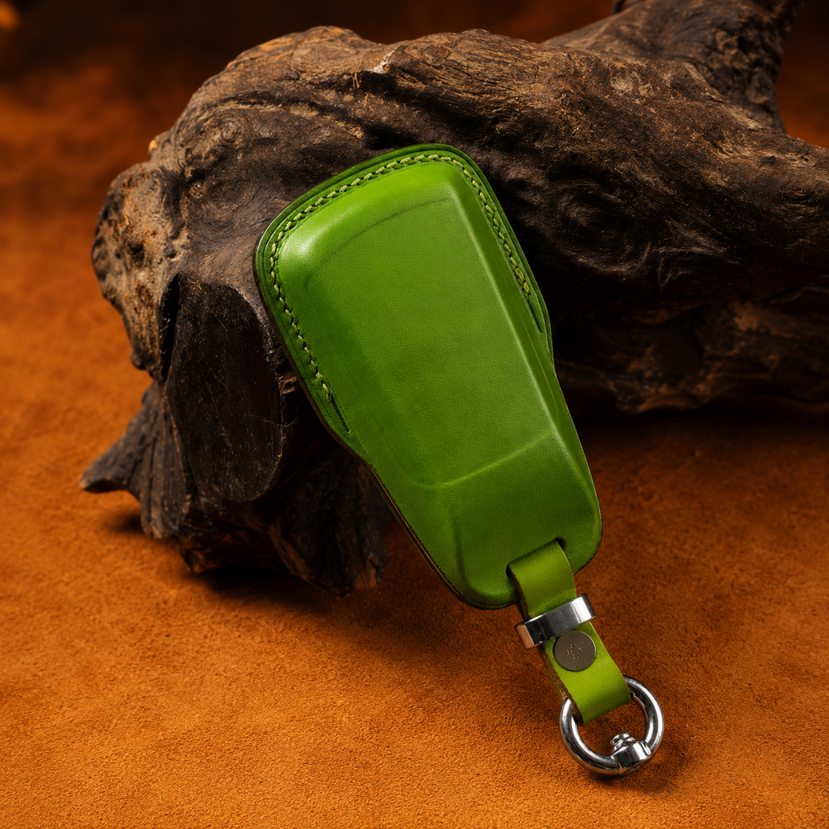 Custom Leather Key Fob Cover Compatible with Audi A4, A5, A6, A7, A8, Q5, S4, S5