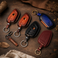 Custom Leather Key Fob Cover Compatible with BMW i Series