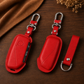 Custom Leather Key Fob Cover Compatible with BMW X Series