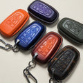 Personalized Leather Key Fob Cover Compatible with Ford Bronco