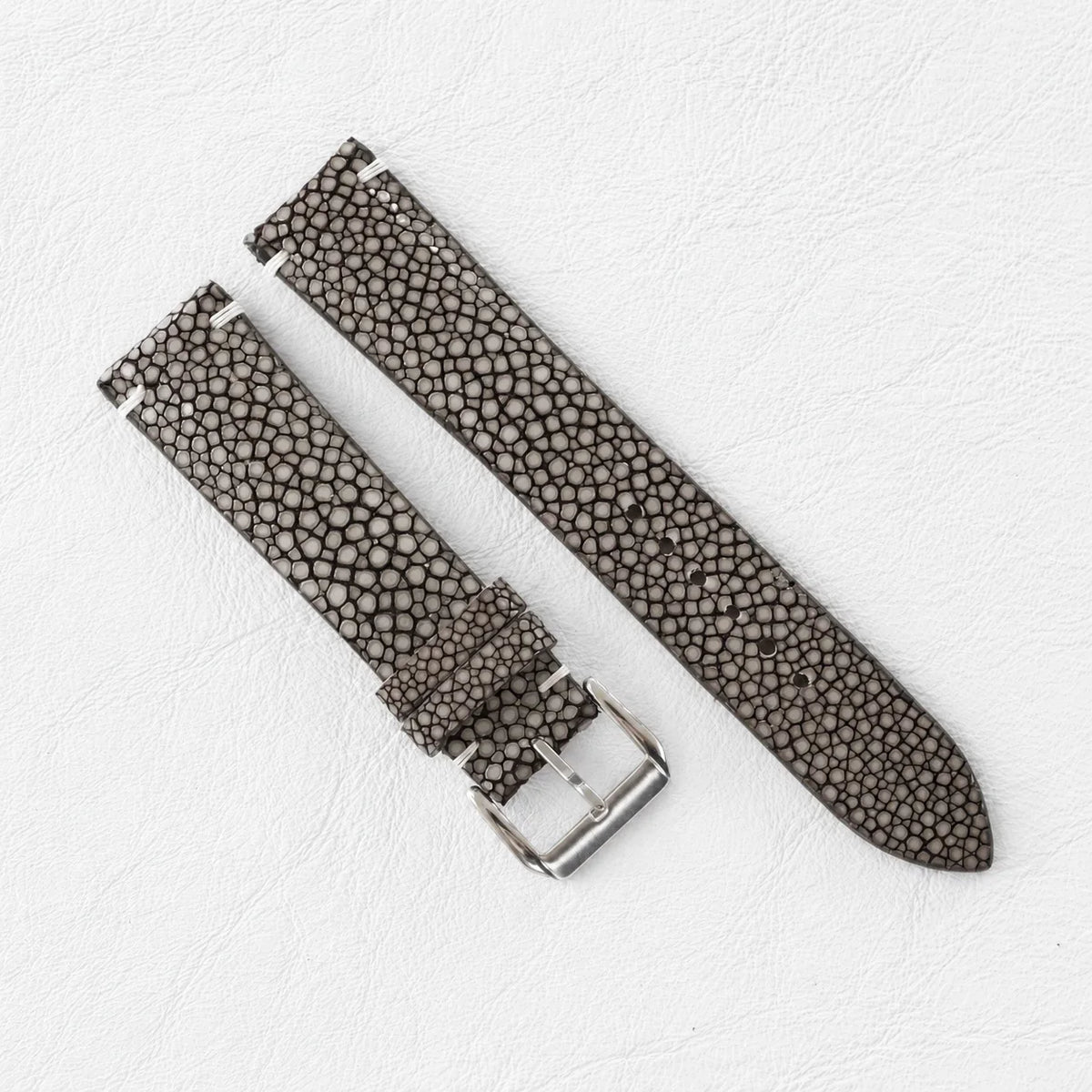 Brown Stingray Leather Watch Strap