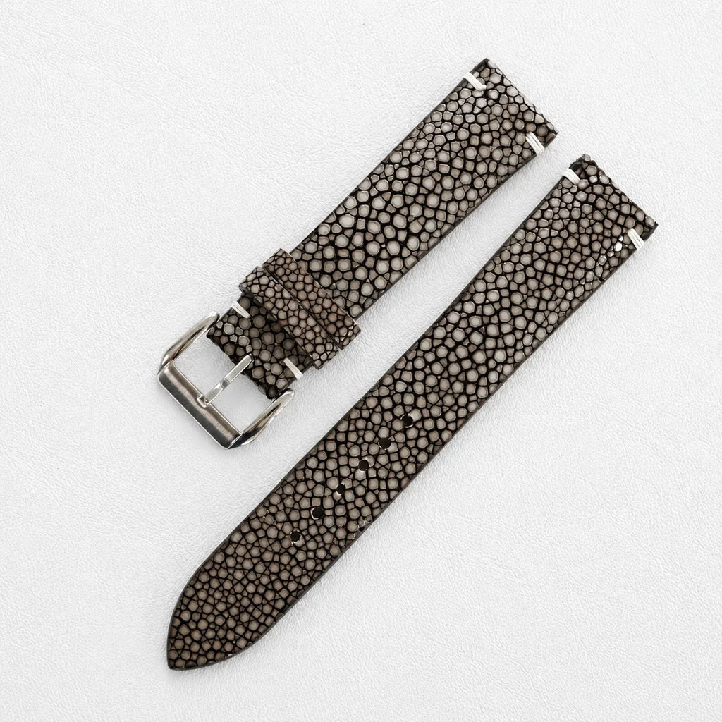Brown Stingray Leather Watch Strap