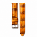 Patina Honey Amber Alligator Leather Watch Strap