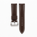 Chocolate Brown Buttero Leather Watch Strap