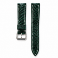 Green Ostrich Leg Leather Watch Strap