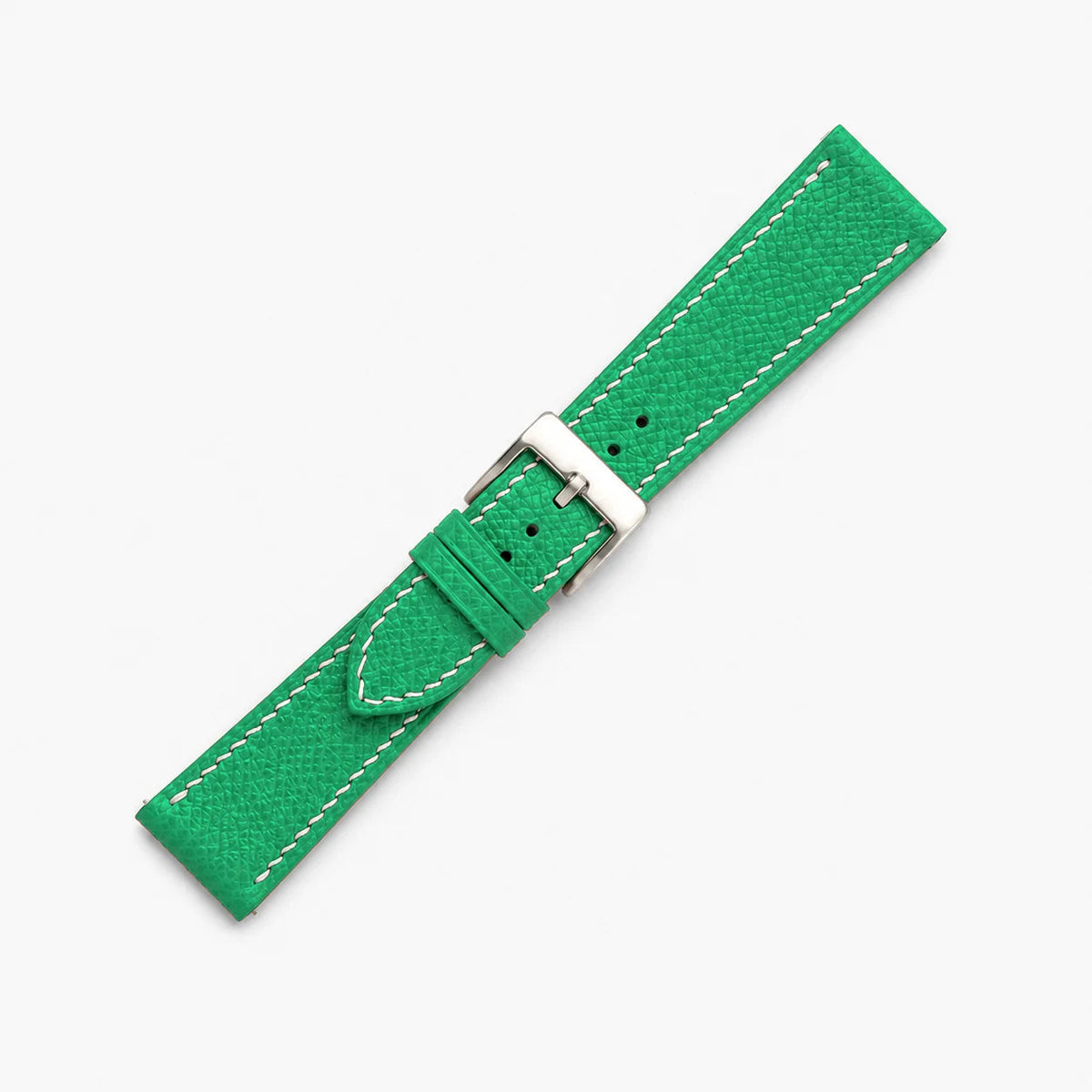 Emerald Green Epsom Leather Watch Strap