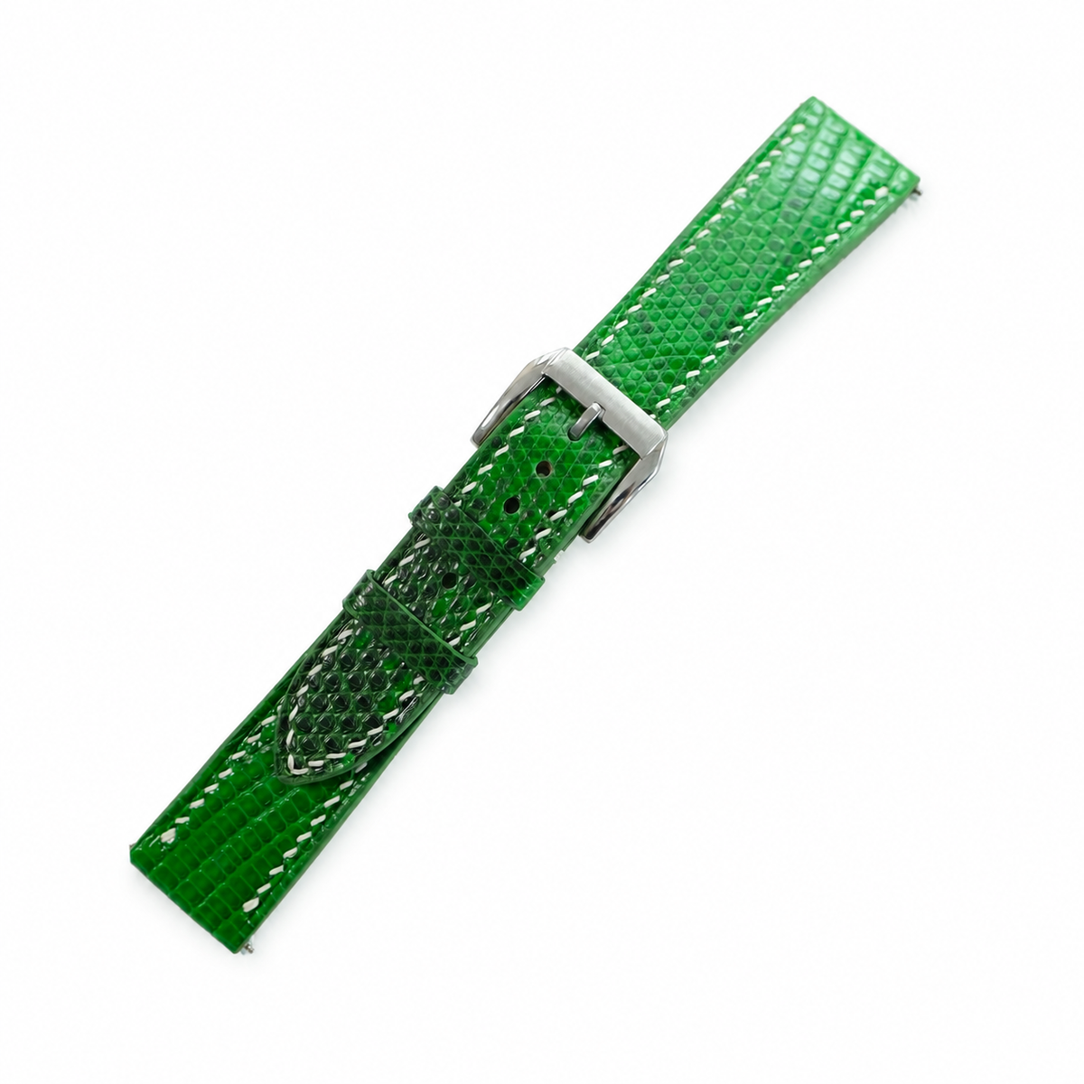 Emerald Green Lizard Leather Watch Strap