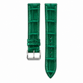 Emerald Green Patina Alligator Leather Watch Strap