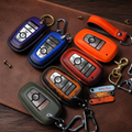 Custom Leather Key Fob Cover Compatible with Ford F-150