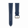 Flat Dark Navy Epsom Leather Watch Strap