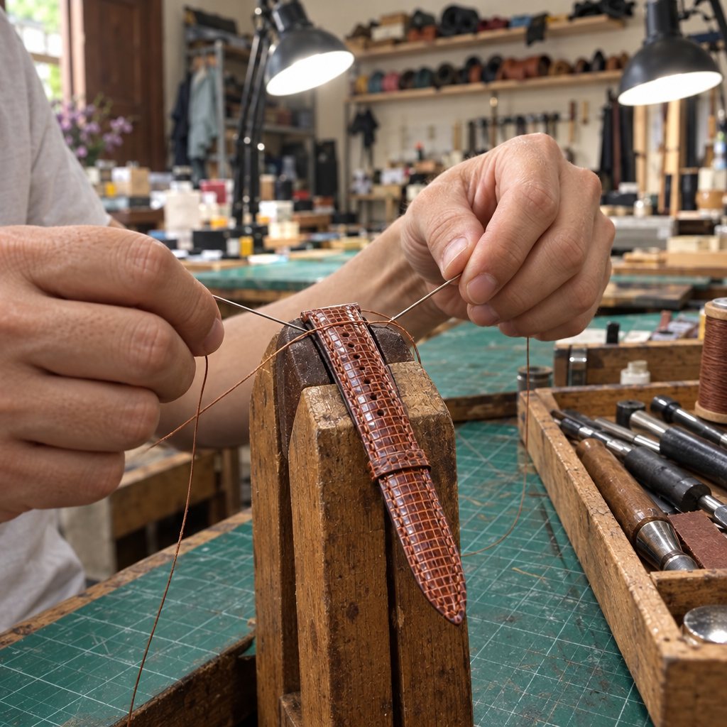 Hand-stitched in our Saigon workshop