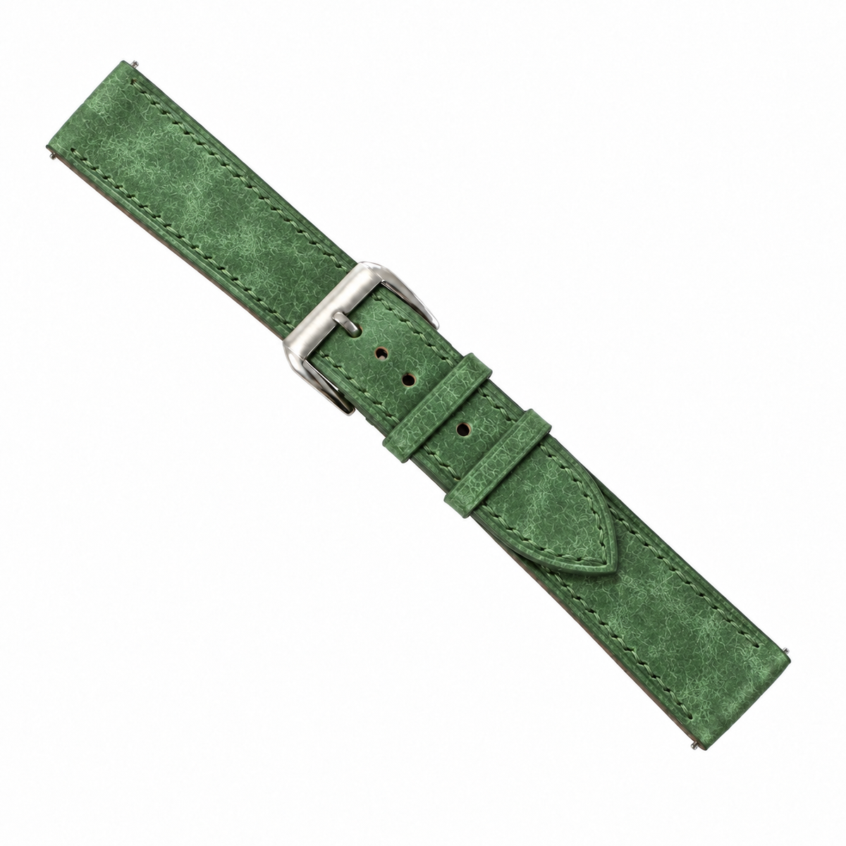 Green Pueblo Leather Watch Strap