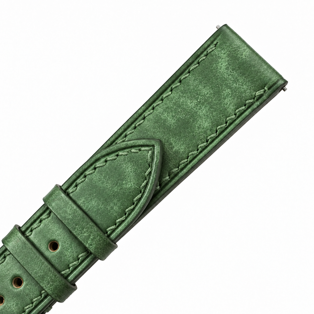 Green Pueblo Leather Watch Strap