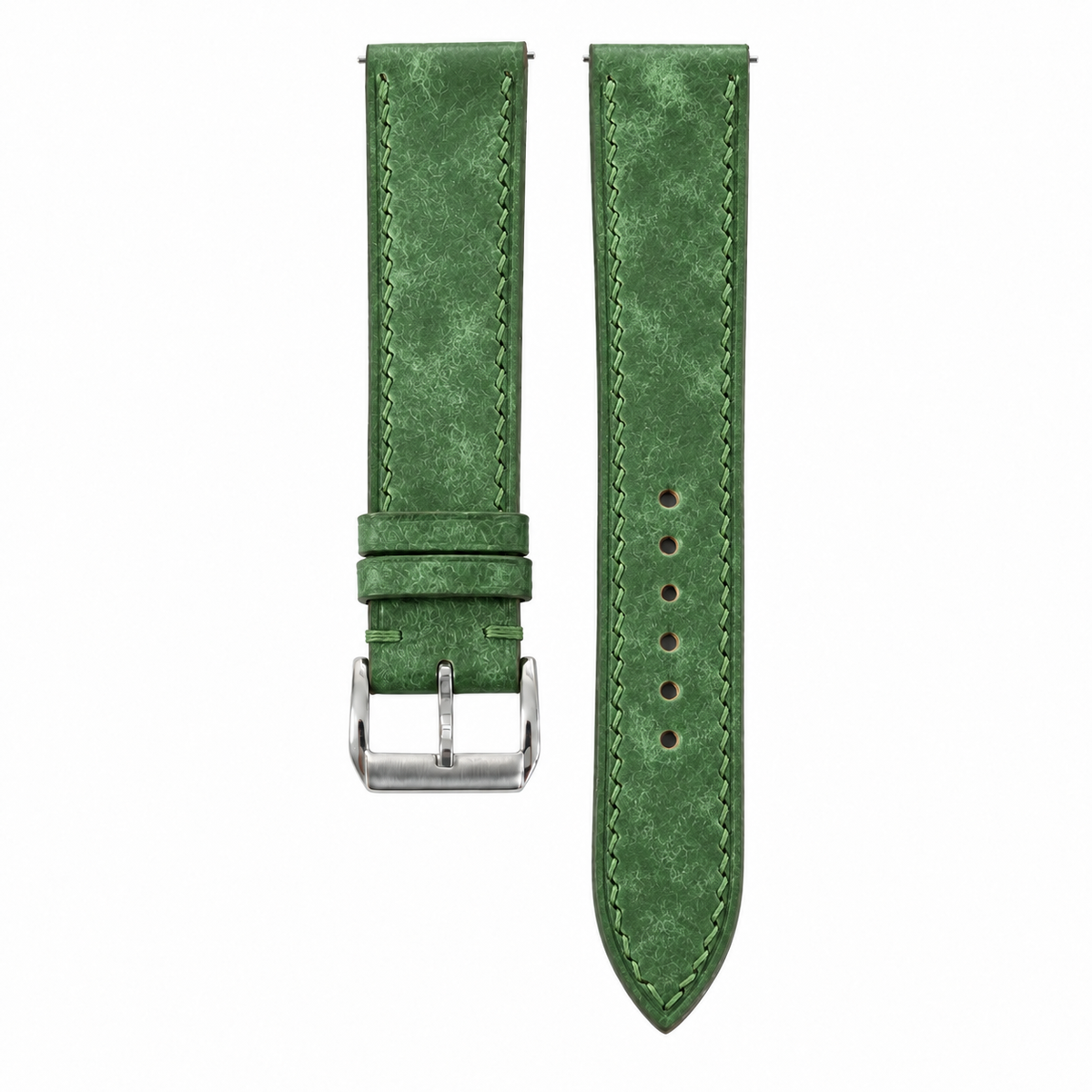 Green Pueblo Leather Watch Strap