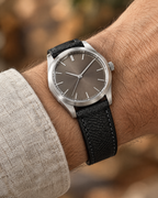 Black Togo Leather Watch Strap Box – Handstitched