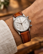 Cognac Brown Hand-Dyed Patina Leather Watch Strap Vegetable Tanned – Hand-Finished