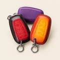 Leather Key Fob Cover Compatible with Lincoln – Handstitched Smart Key Case