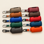 Leather Key Fob Cover Compatible with Mazda - CX-5, CX-90, Mazda3 – Handstitched Smart Key Case